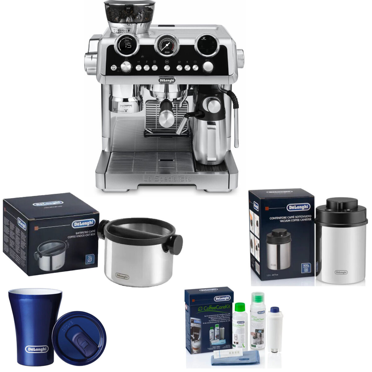 Delonghi La Specialista Maestro Premium Manual Pump Coffee Machine