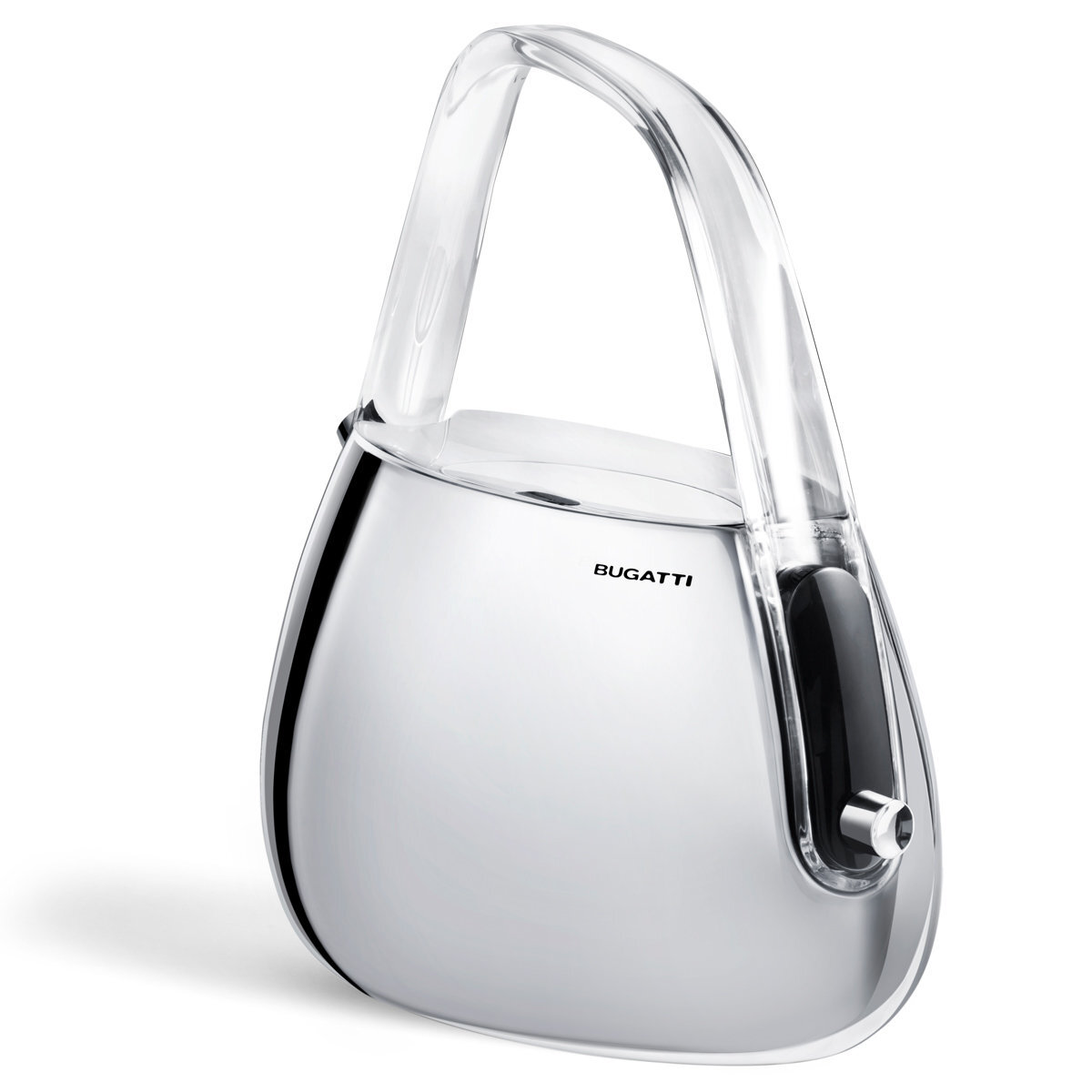 Bugatti Jacqueline Kettle with Transparent Handle Chrome 02
