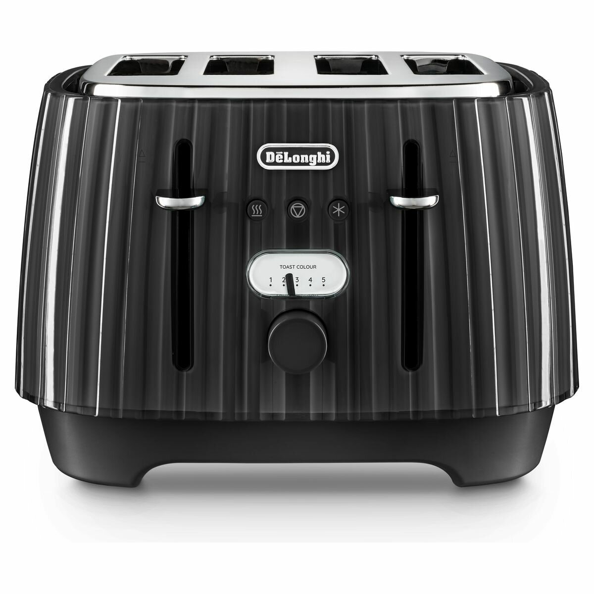 Delonghi 4 slice toaster black hotsell