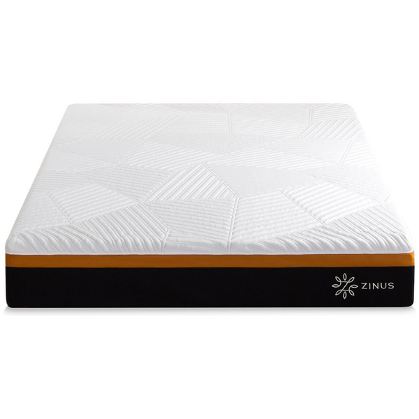 Zinus cooling copper adaptive deals hybrid queen mattress