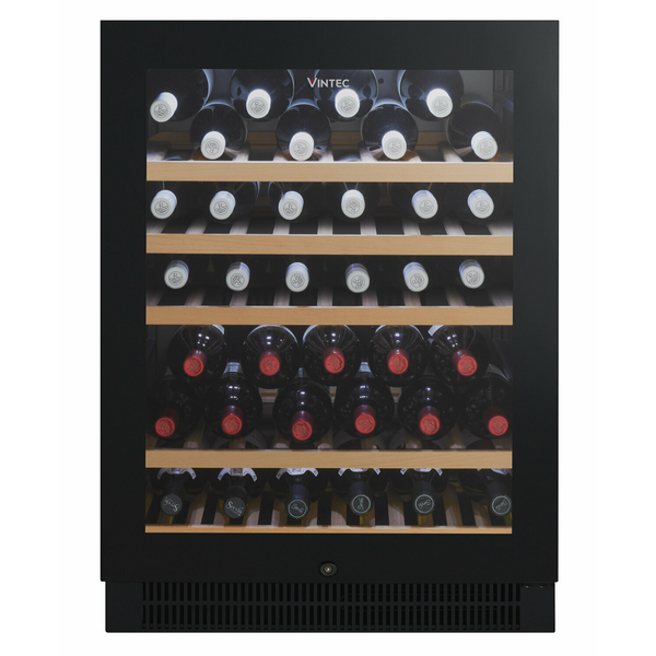 Vintec 40 Bottle Dual Zone Wine Storage Cabinet V40SG2EBK Appliances Online Commercial