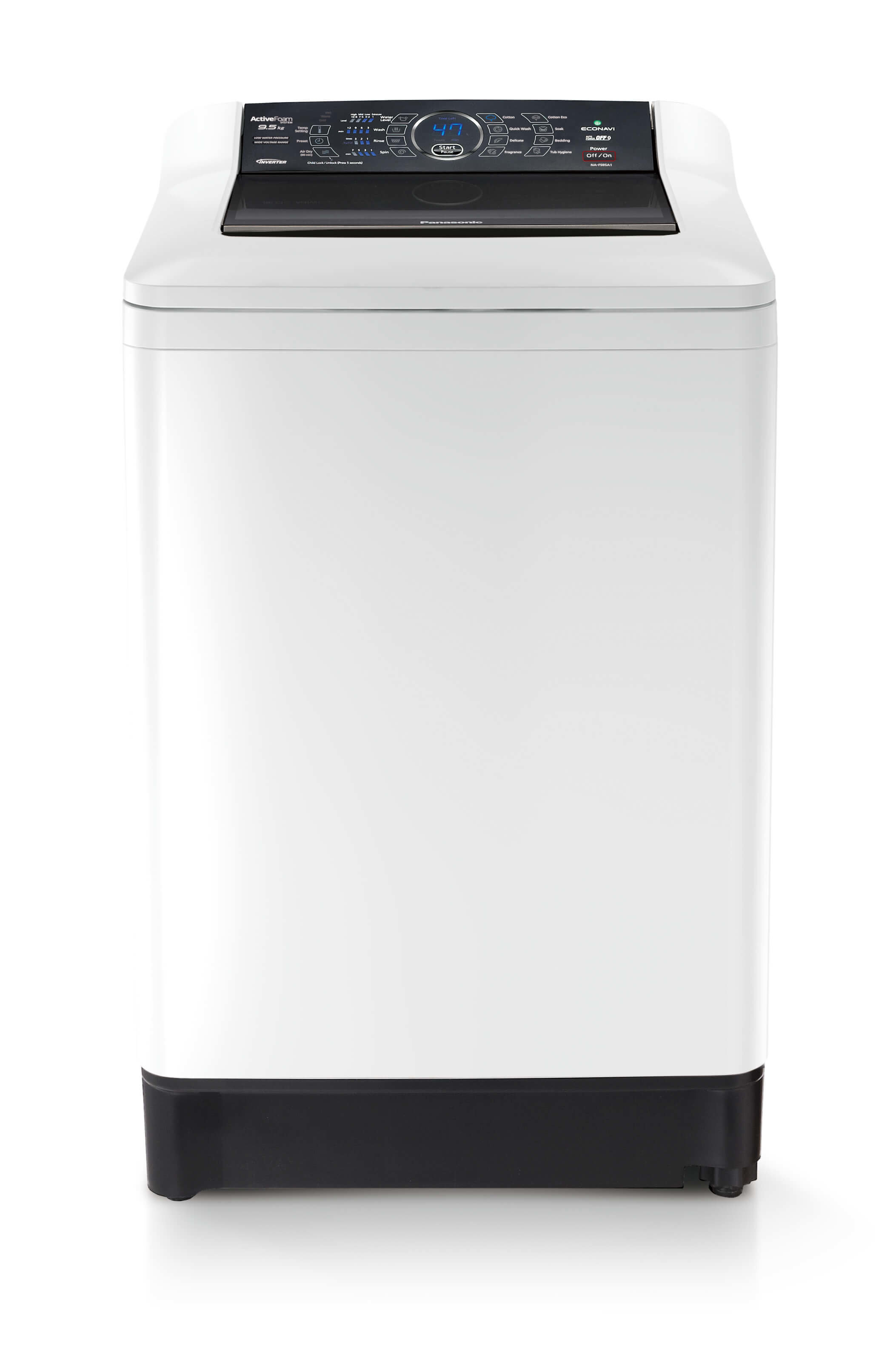 Panasonic 9.5kg Top Load Washing Machine NA FS95A1WAU Appliances Online Commercial