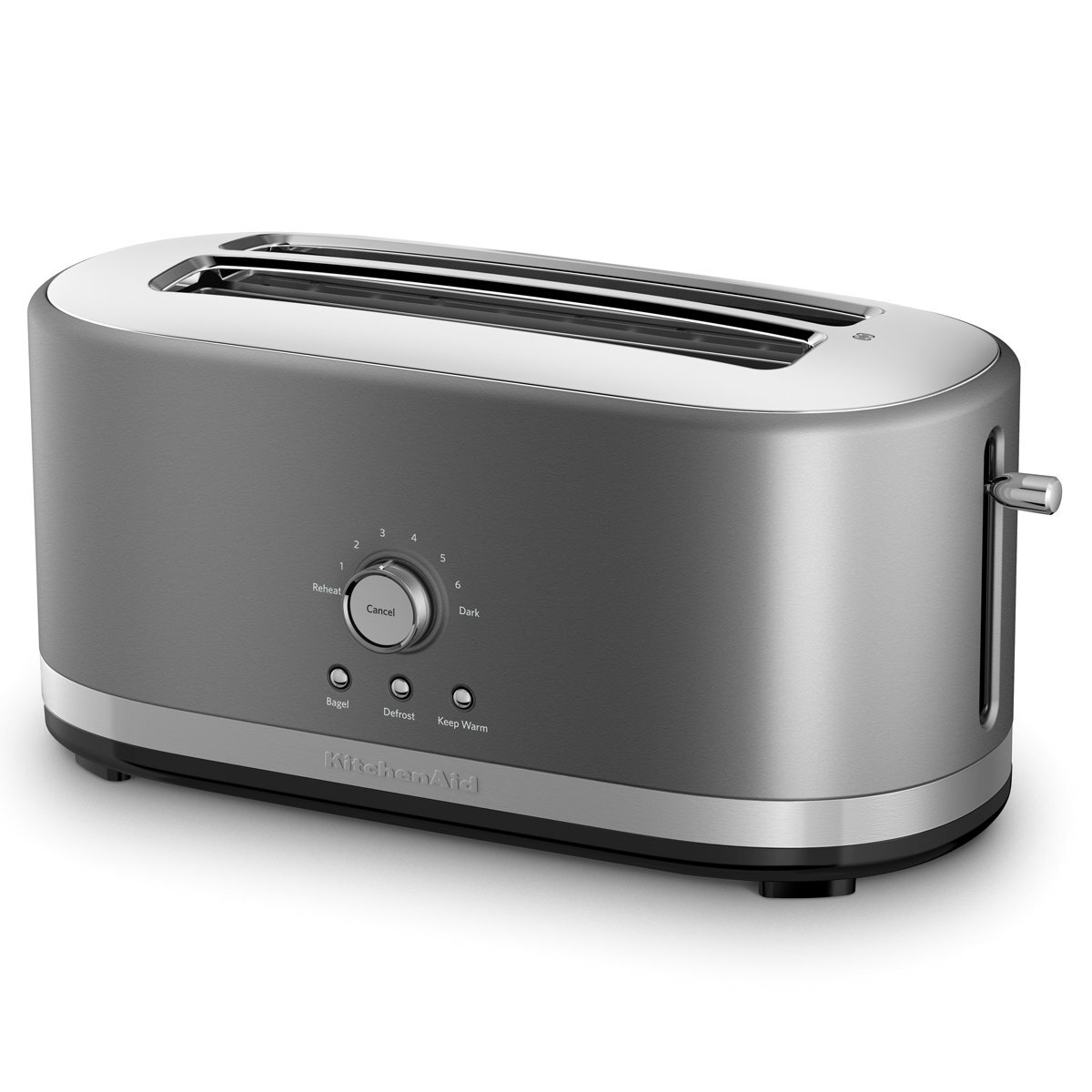 KitchenAid Slice Long Slot Toaster Contour Silver 5KMT4116ACU