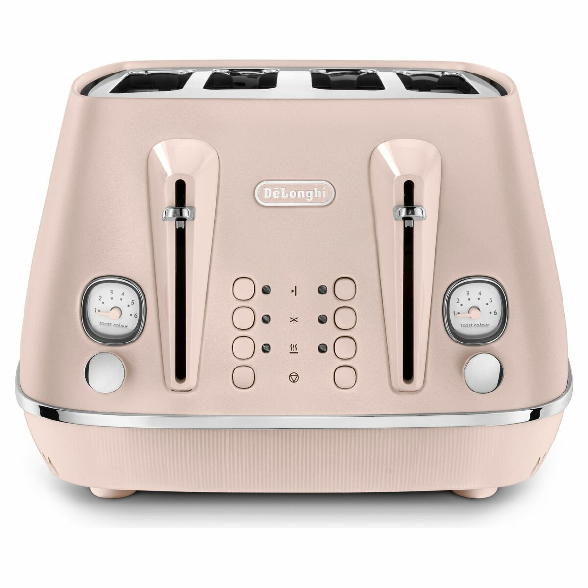 2024-25 秋冬新作  ハイブランドの Perla Distinta Delonghi 4-Slice CTIN4003PK Rose Toaster 電子レンジ・オーブン