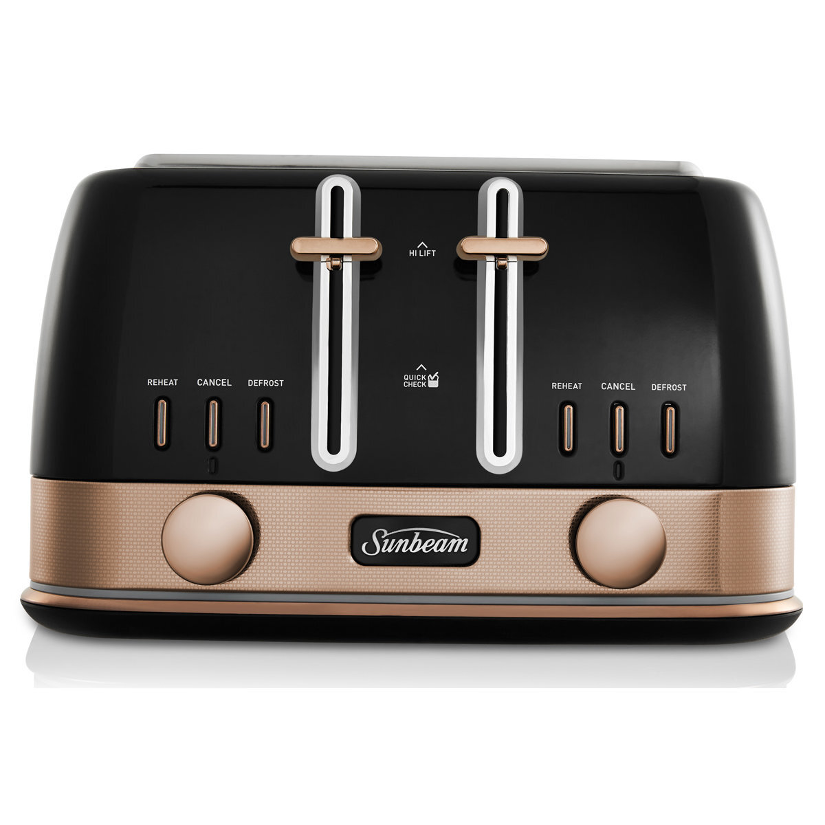 Sunbeam New York Collection 4 Slice Toaster Black Bronze