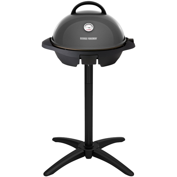 George Foreman Indoor Outdoor Electric BBQ with Grill GGR300AU