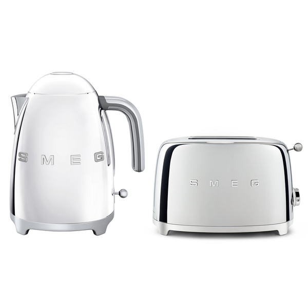 Chrome kettle outlet