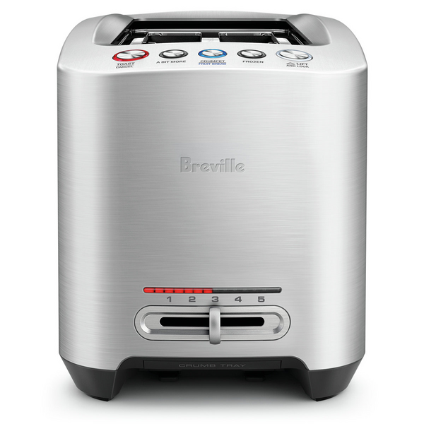 Breville the Smart Toast Long Slot 4 Slice Toaster BTA830BSS Appliances Online Commercial
