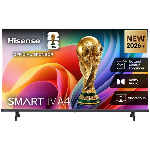 Hisense 32 Inch A4S HD Smart TV [2026] 32A4SAU | Appliances Online