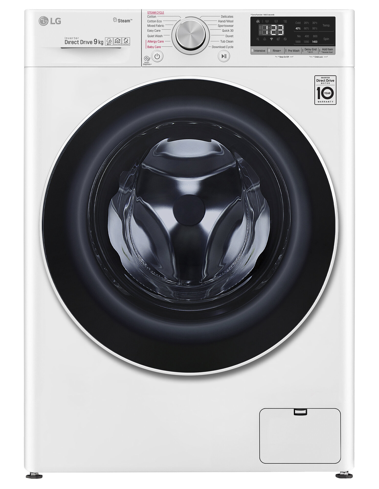 LG 9kg Front Load Washing Machine with Steam WV5 1409W Appliances Online Commercial