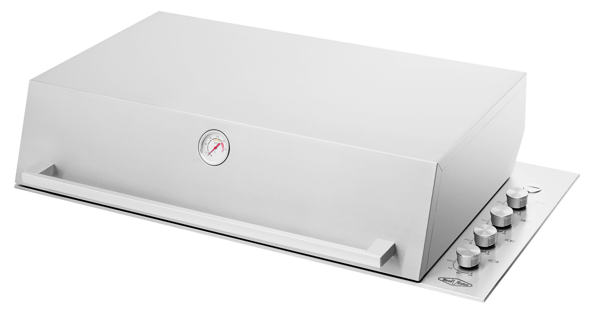 BeefEater Signature ProLine 6 Burner Built In Natural Gas BBQ with Hood BSH158SA Appliances Online Commercial