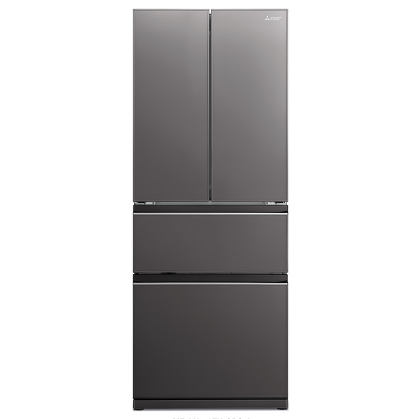 Mitsubishi Electric LX Series 442L French Door Glass Refrigerator 