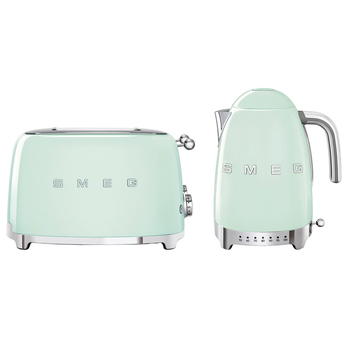 Pastel shop coloured kettle