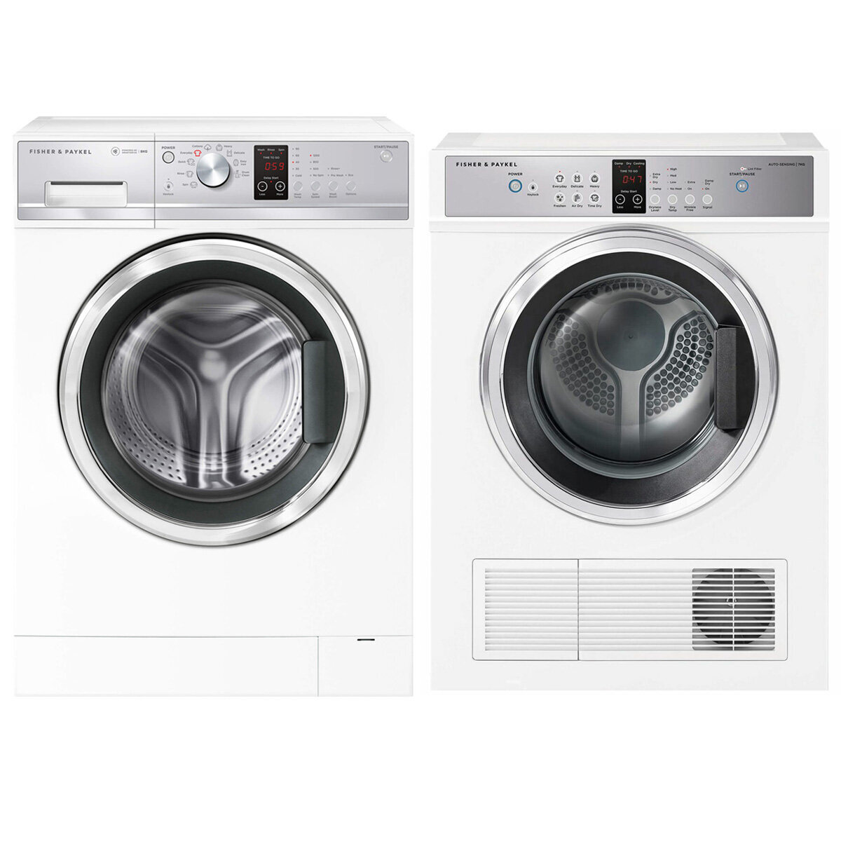 Fisher washer and shop dryer