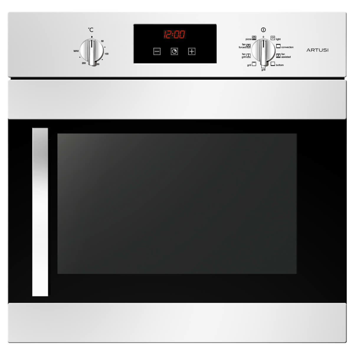 Artusi 60cm Electric Side Opening Built-In Oven Stainless Steel