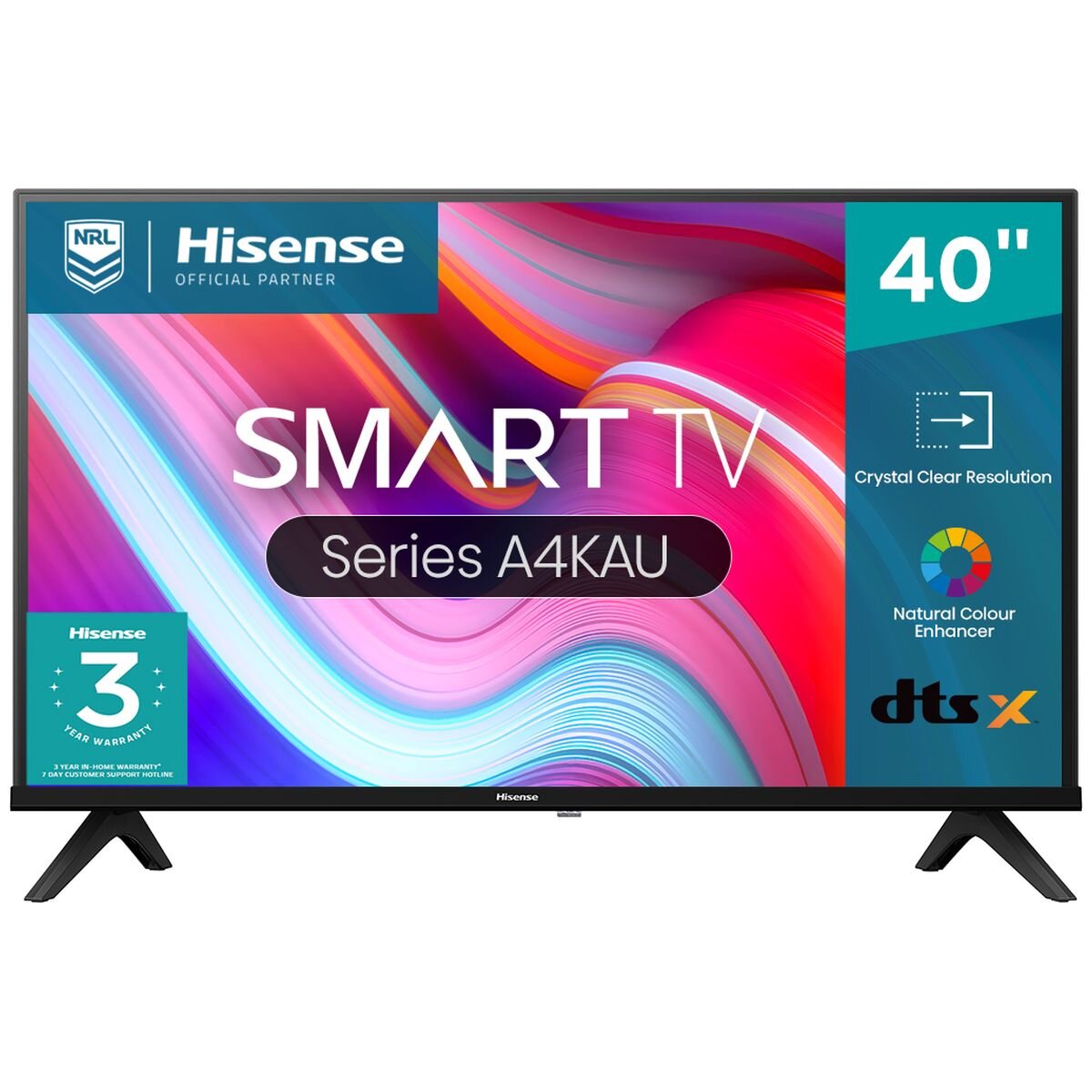 Hisense 40 Inch A4K Full HD Smart LED TV 40A4KAU