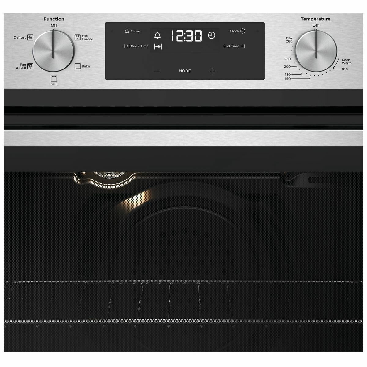 Westinghouse 60cm Stainless Steel Natural Gas Oven with Integrated
