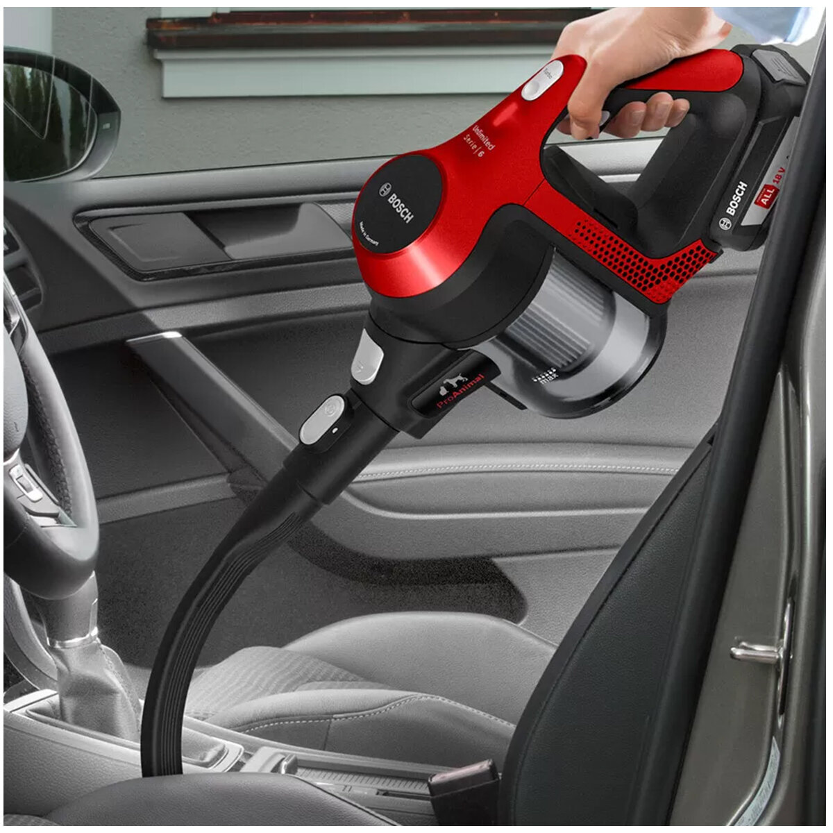 Bosch Unlimited ProAnimal Cordless Vacuum Red BCS61PE2AU | Appliances  Online Commercial