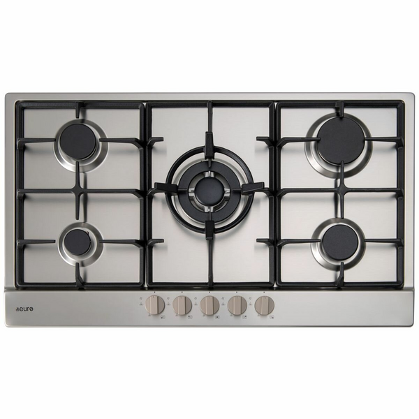 Euro top gas cooktop