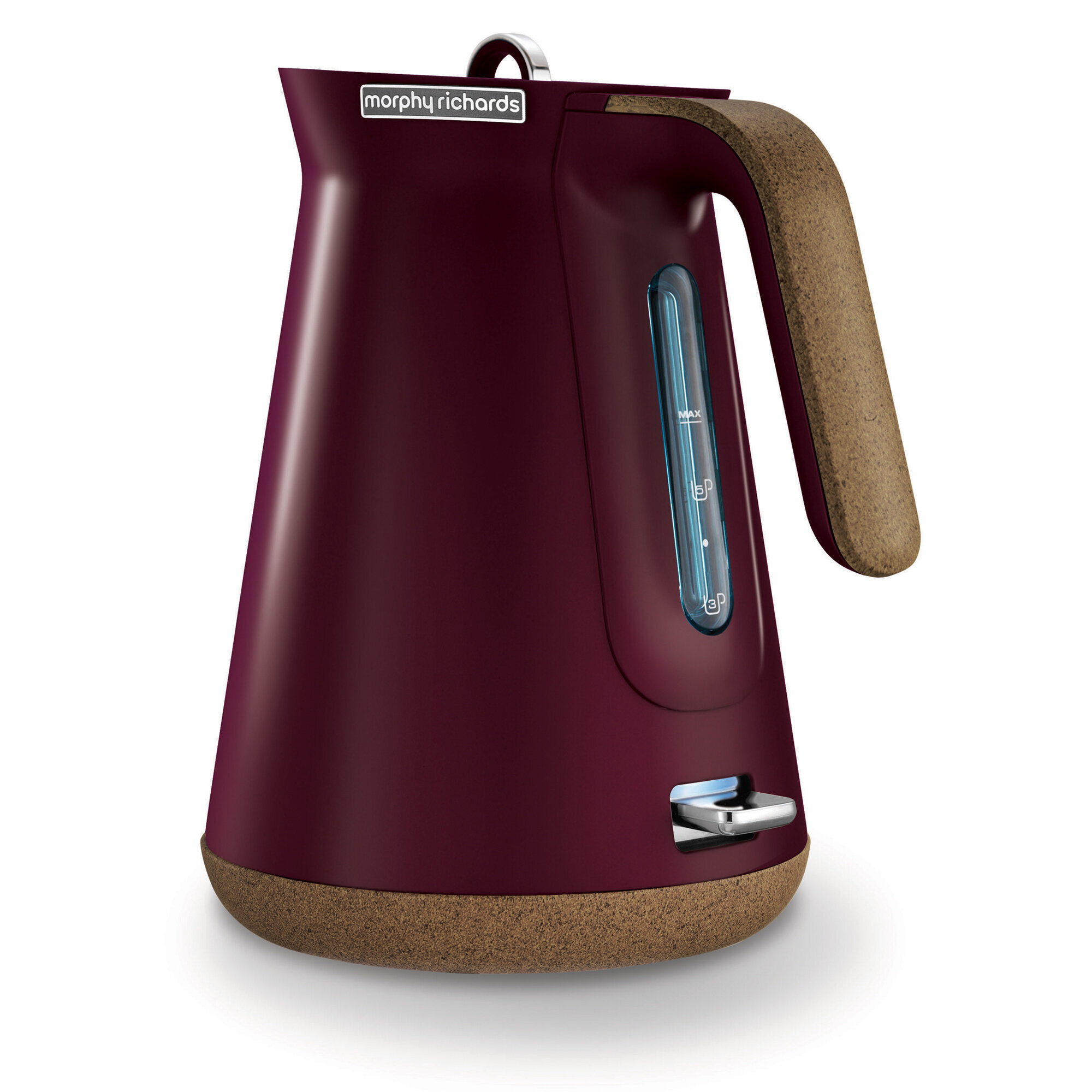 Morphy Richards Aspect Cork Maroon Kettle 100017 Appliances Online Commercial