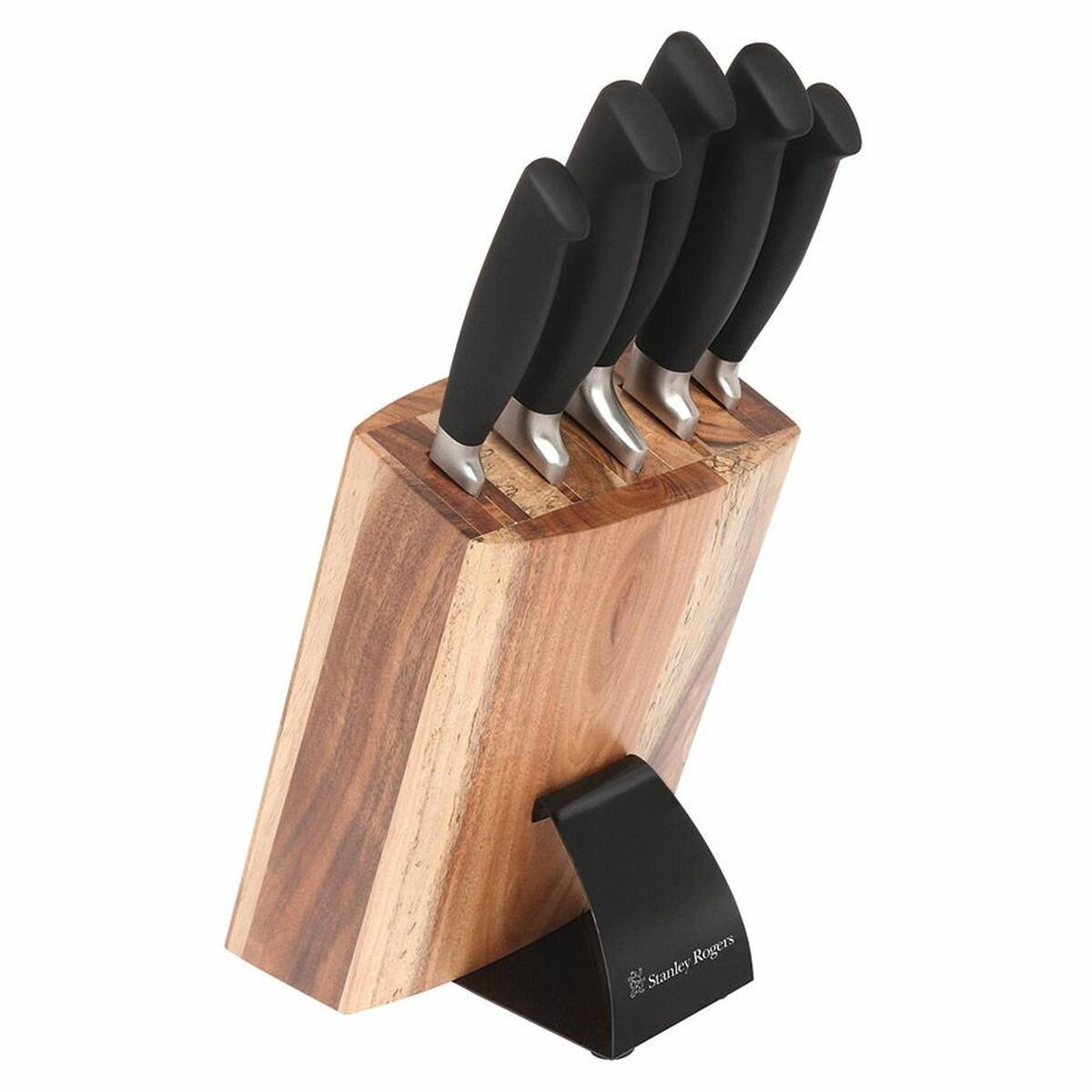 Stanley rogers hot sale knife block