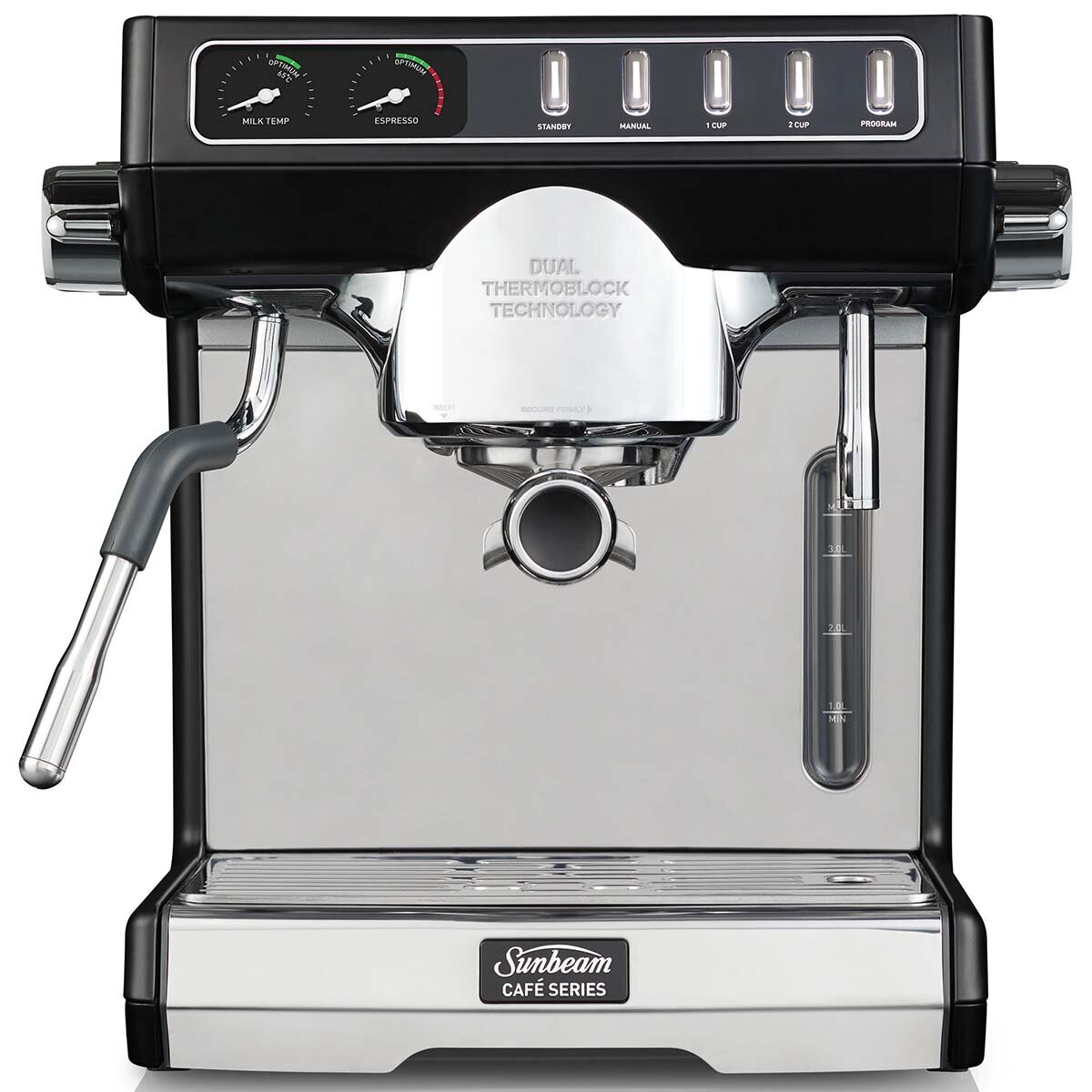 Sunbeam Caf Series Duo Espresso Machine EMM7200BK Appliances