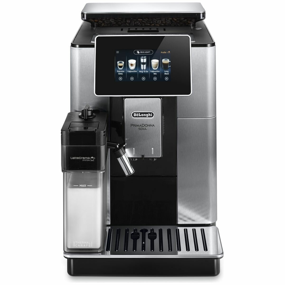 Delonghi PrimaDonna Soul Automatic Coffee Machine ECAM61075MB