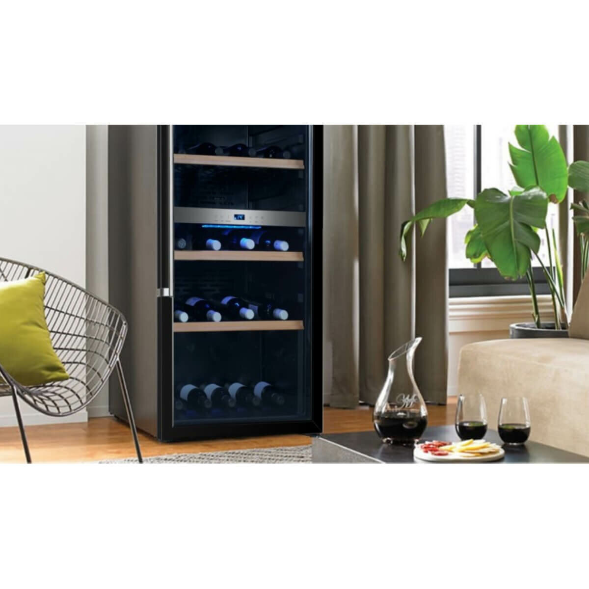 Lecavist 105 Bottle Dual Zone Wine Fridge LKS105VN2Z Appliances