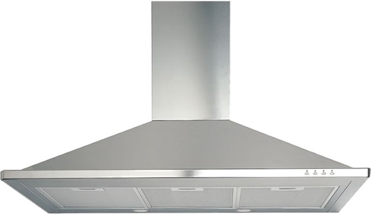 Delonghi 90cm Stainless Steel Canopy Rangehood DEBETA90