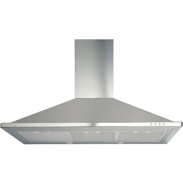 Delonghi 90cm Stainless Steel Canopy Rangehood DEBETA90