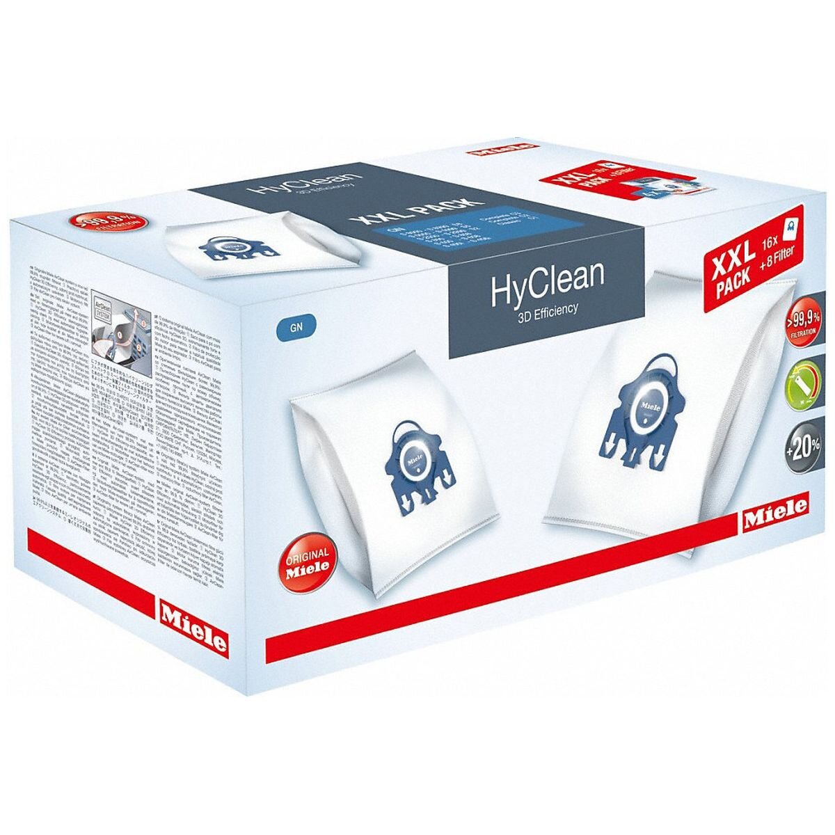 Miele gn hyclean 3d clearance dustbags