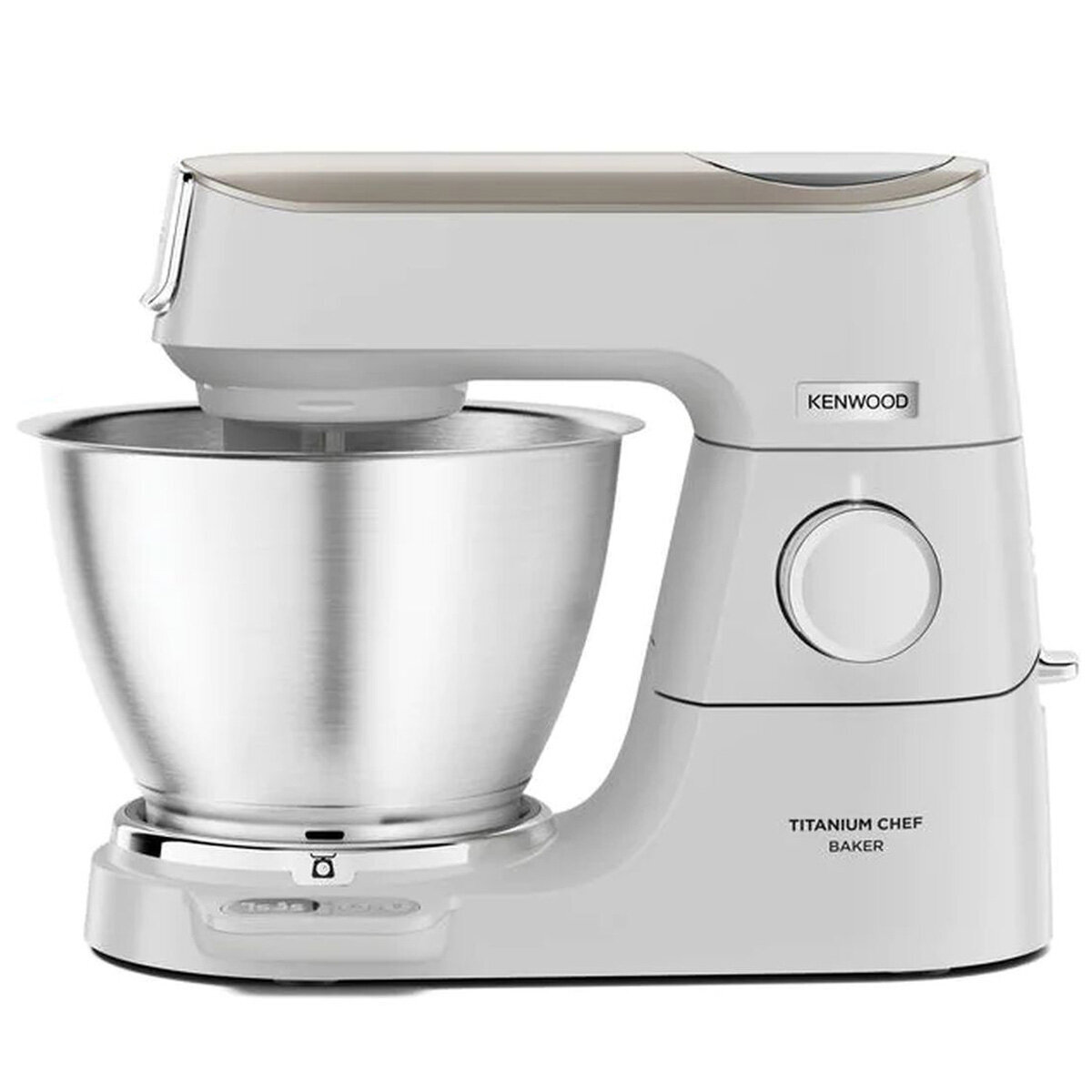 Kenwood XL Titanium Chef Baker Benchtop Mixer White KVL65001WH