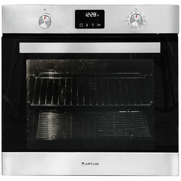 Lamona silver and black integrated wall mounted microwave 60cm on sale