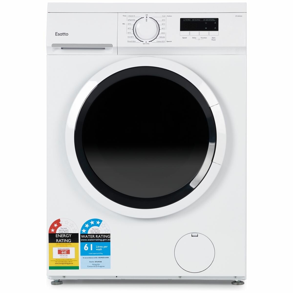 Esatto 5kg Front Load Washing Machine EFLW500 | Appliances Online 
