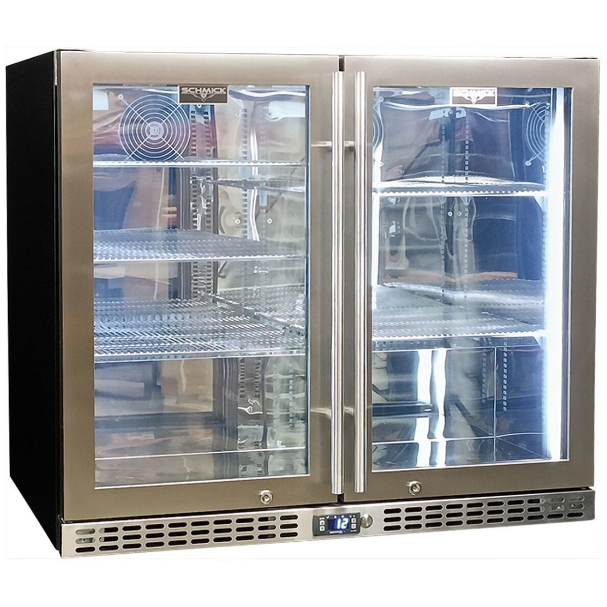 Schmick double sales bar fridge