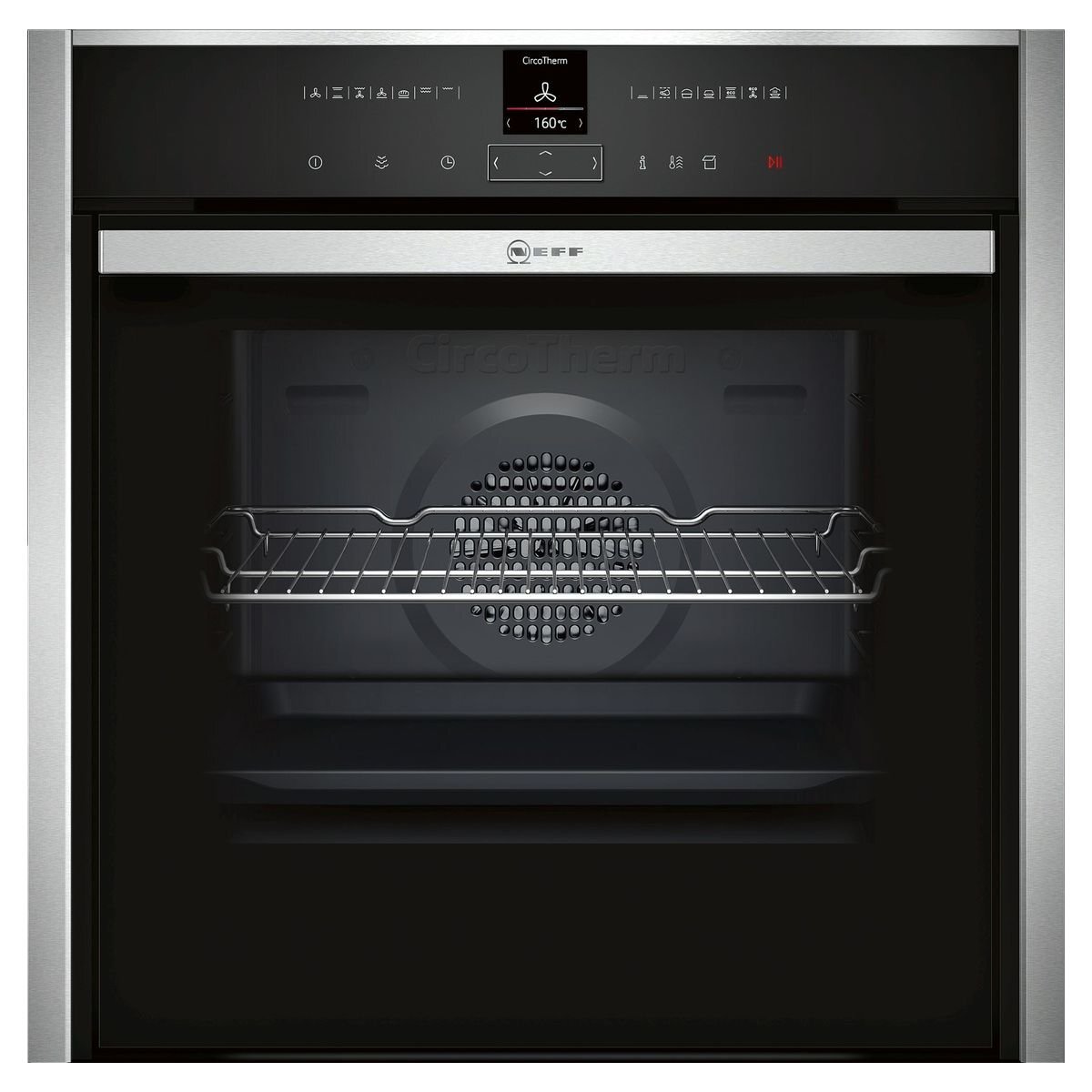NEFF 60cm Pyrolytic Electric Built In Oven with Variosteam