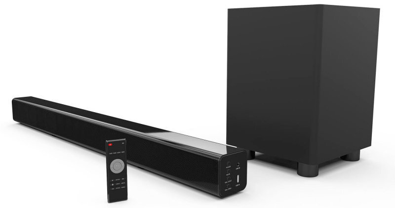 Laser discount bluetooth soundbar