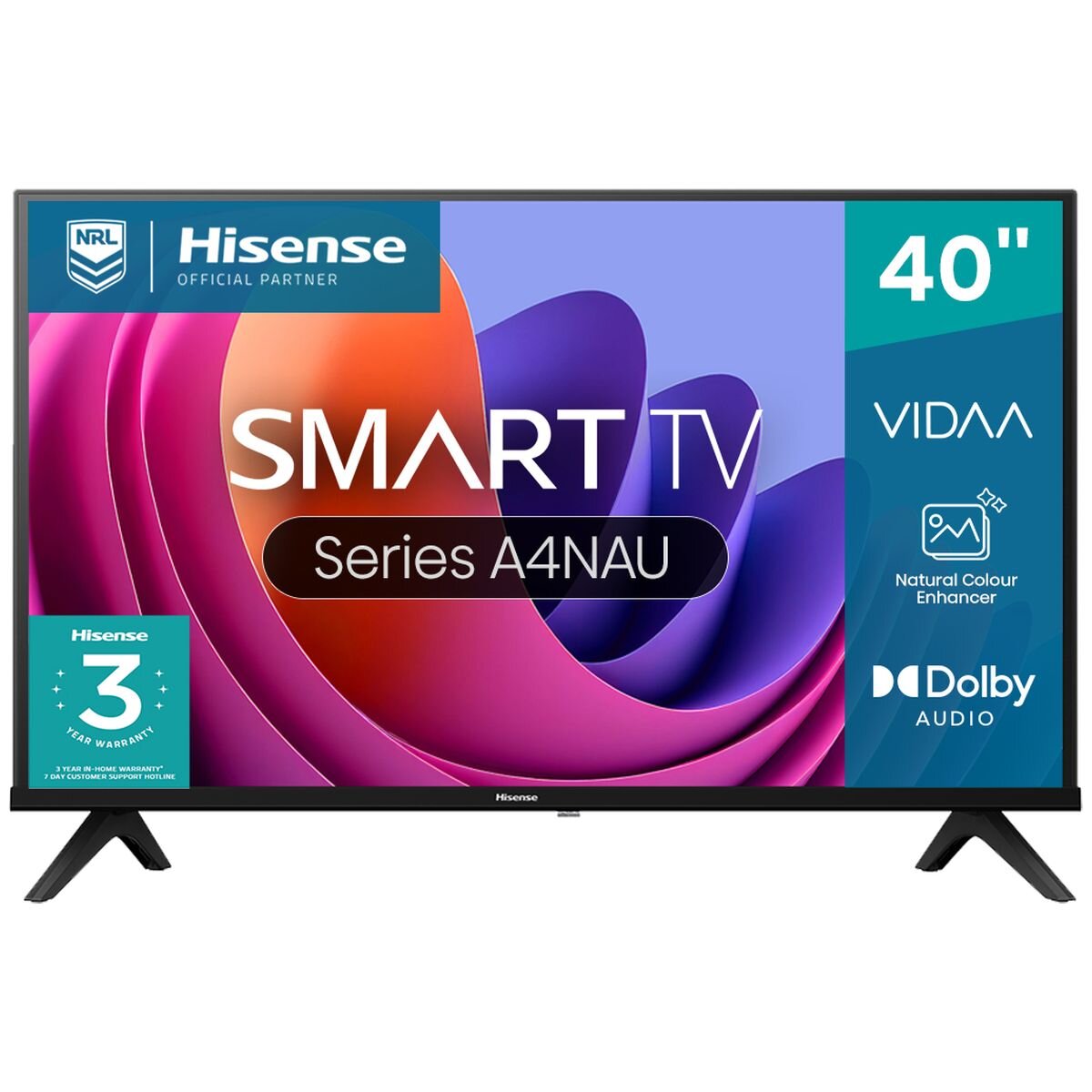 Hisense A4N スマートテレビ 40型 A4N 40