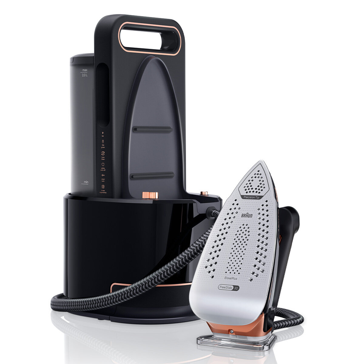 Braun CareStyle 9 Two in One Garment Steamer Station IS9095BK Appliances Online Commercial