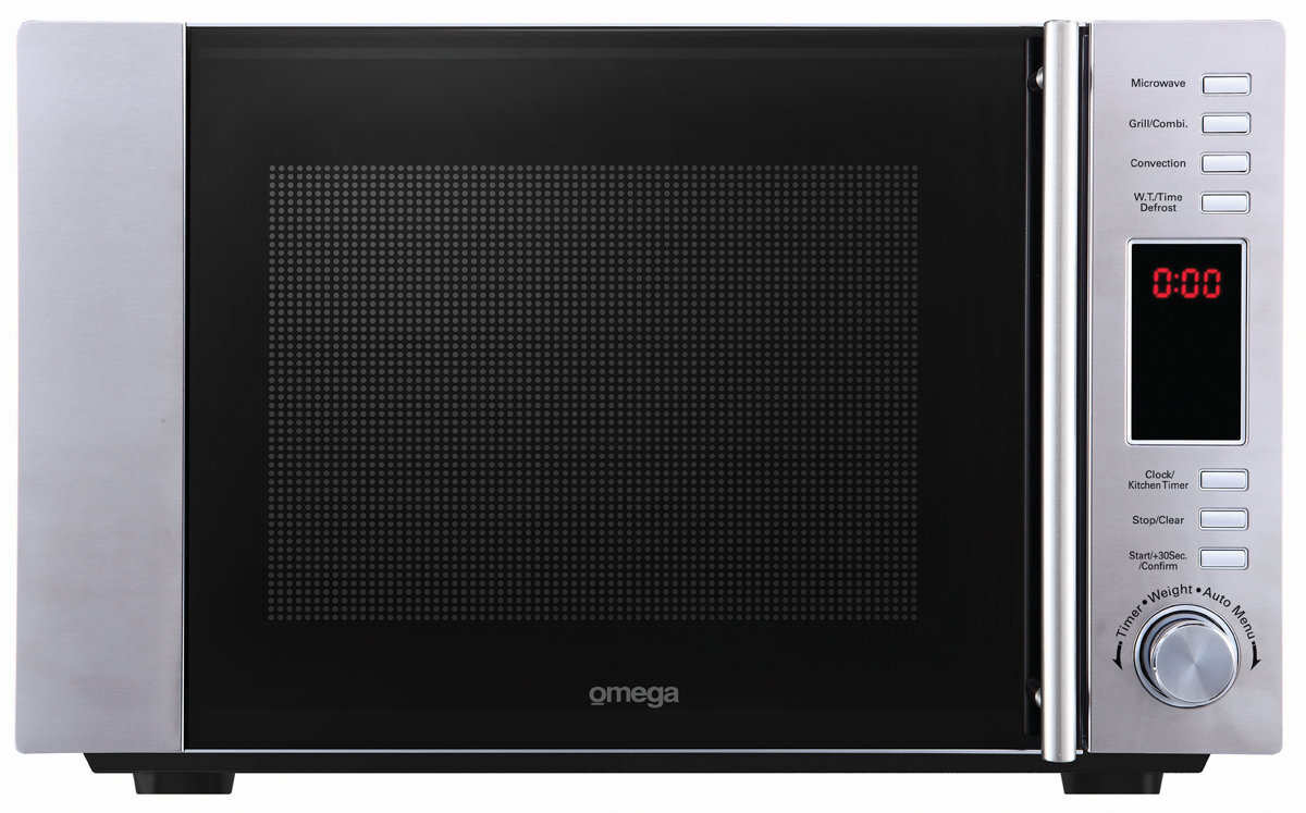 Omega 30L Grill Convection Microwave Oven OM30CX Appliances Online Commercial