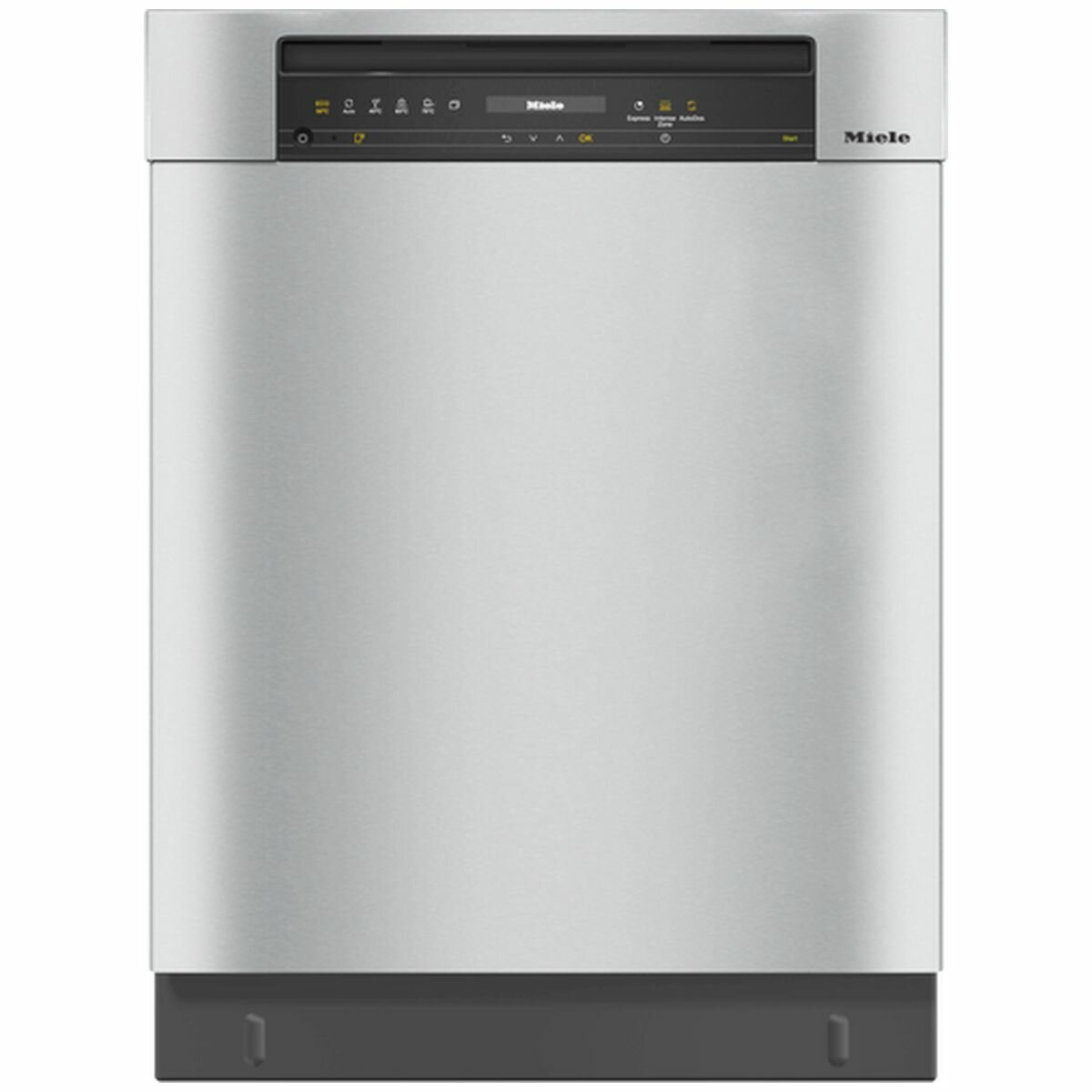 Miele dishwasher under shop bench