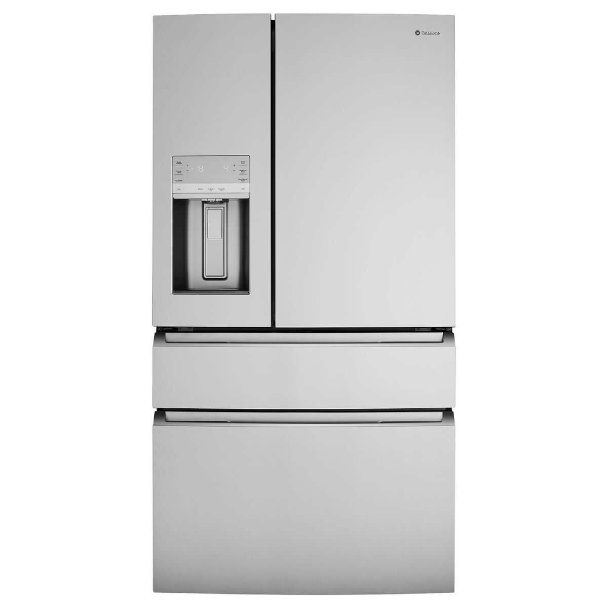 Double door fridge with water and ice dispenser discount