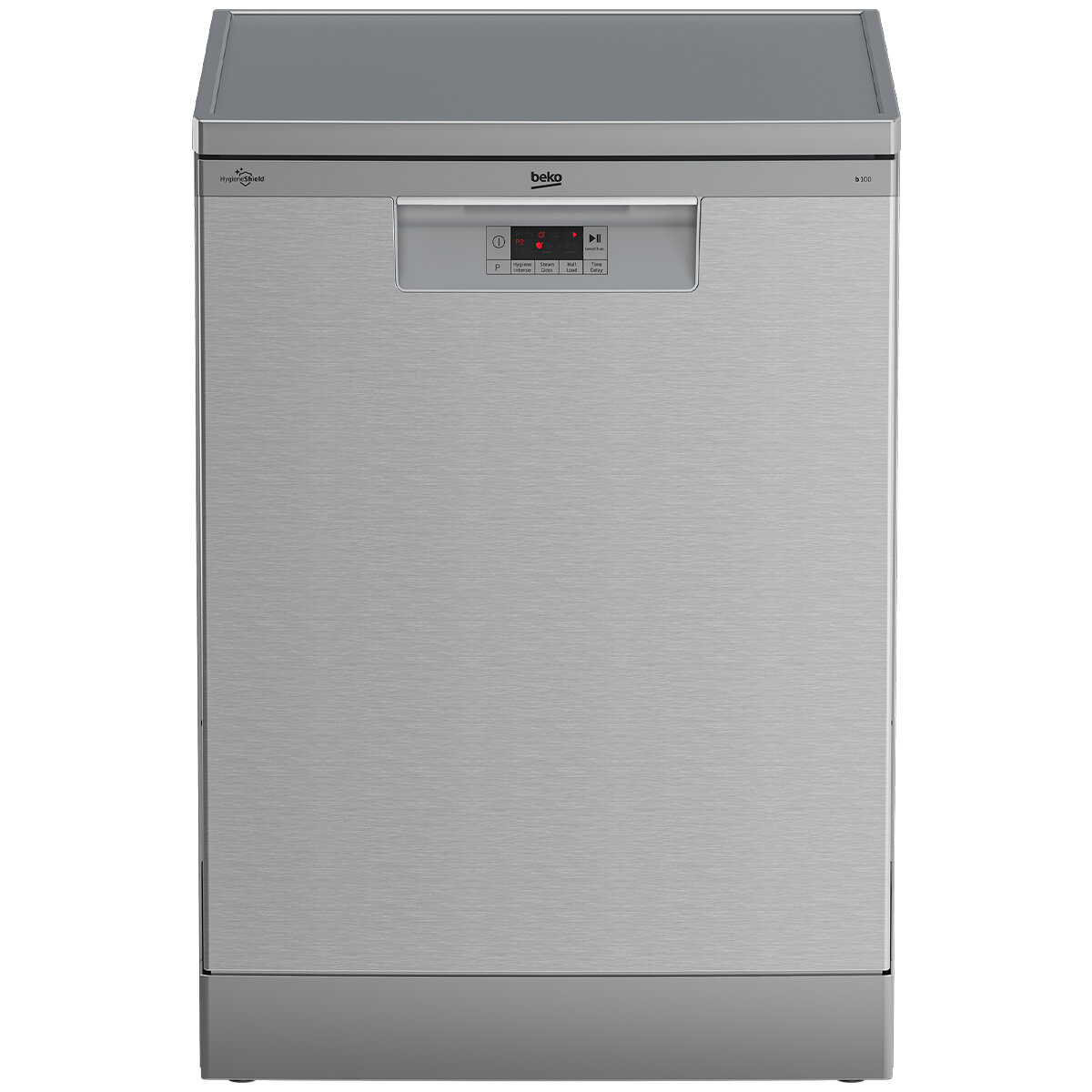 Beko 60cm Freestanding Dishwasher 14 Place Platinum Steel