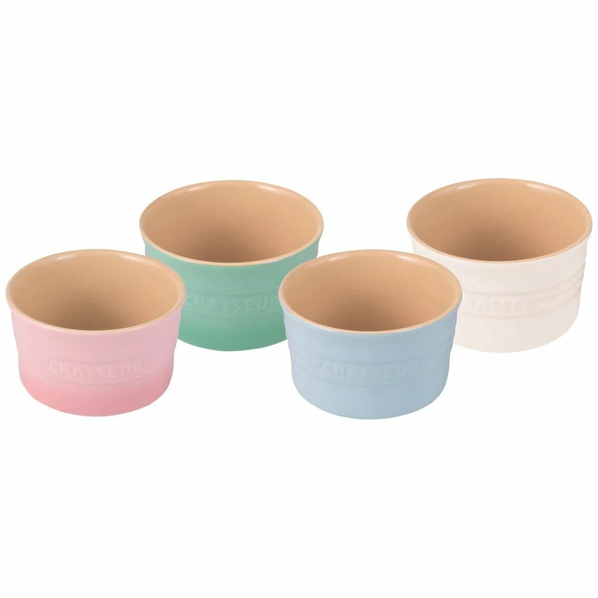 Chasseur Macaron Collection 4 Piece Ramekin Set 19605 Appliances