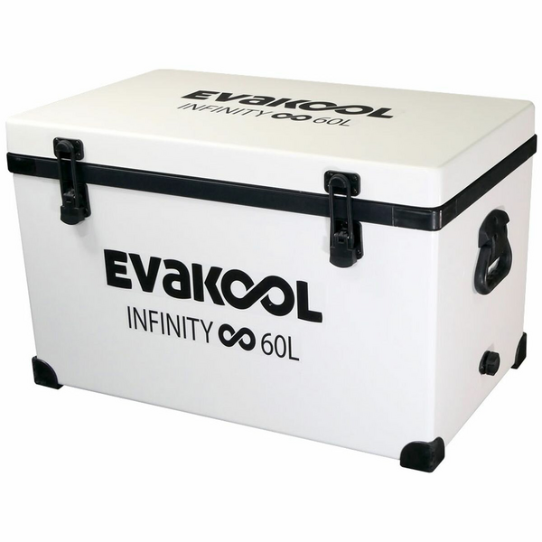 Evakool fibreglass shop icebox 60l