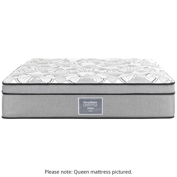 SleepMaker Dream Plush Mattress King Single L98048JM Appliances