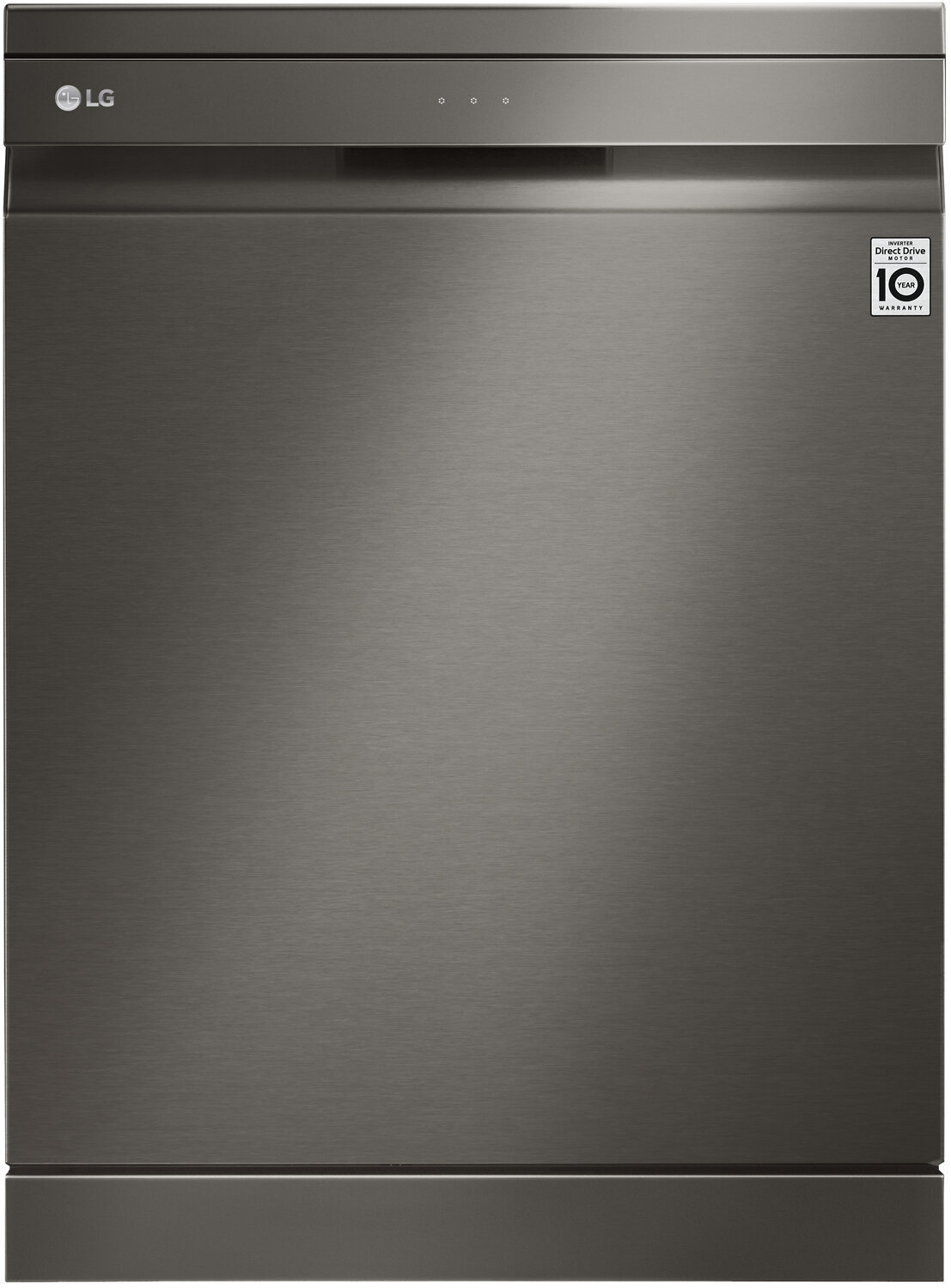 Lg 60cm quadwash inverter direct drive freestanding dishwasher top