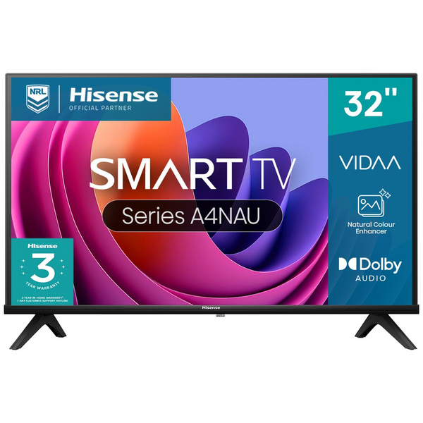 Hisense 32 Inch A4N Smart LED TV 32A4NAU | Appliances Online