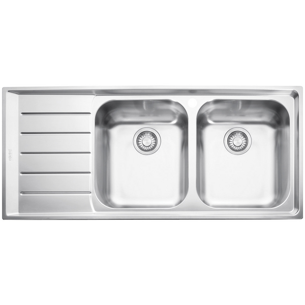 Left hand drainer sink store