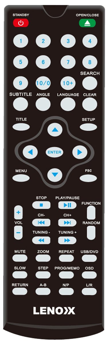 Lenoxx DVD Hi-Fi System with Bluetooth 